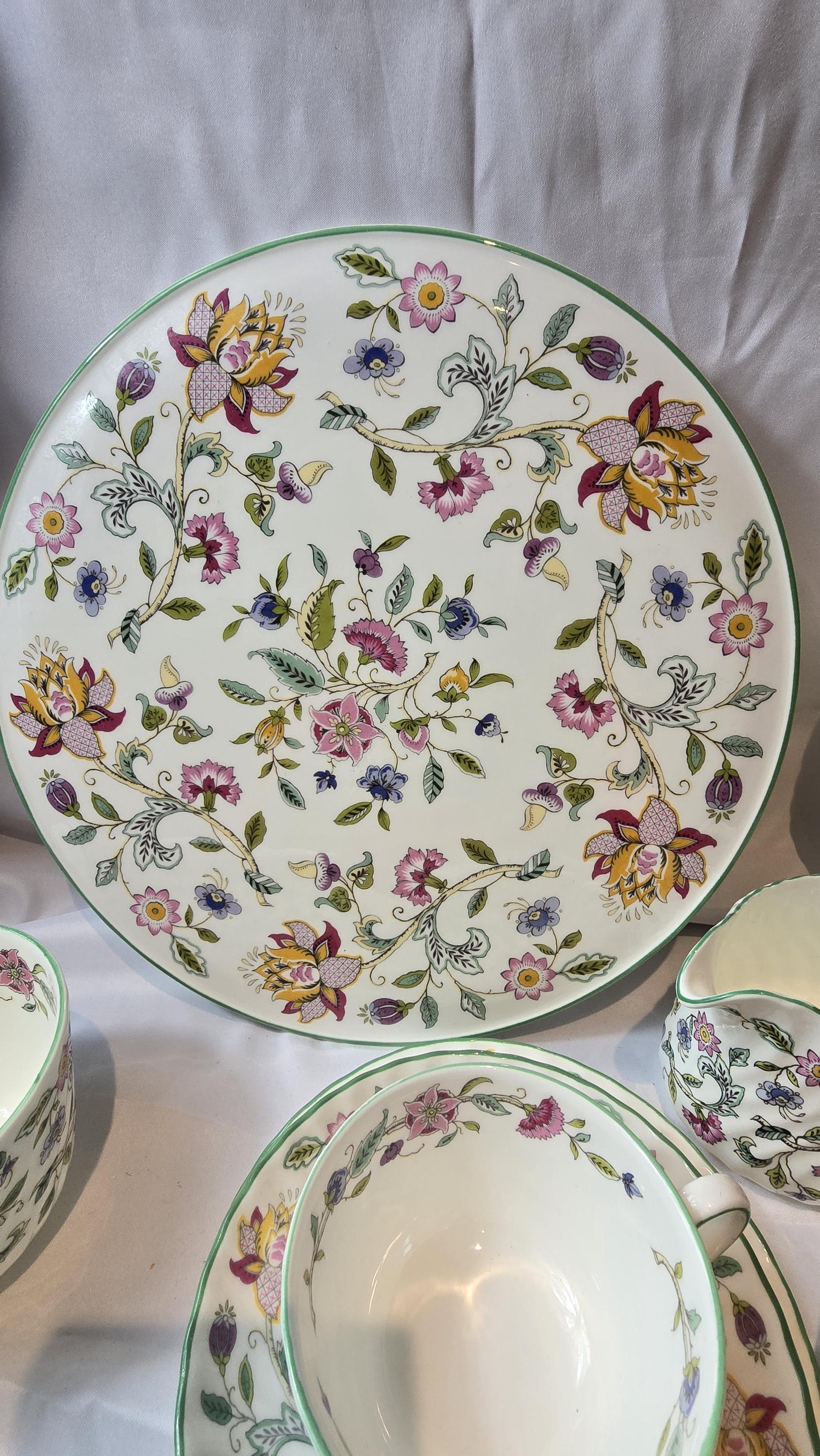 Minton Haddon Hall Bone China Tea Set 25 Pcs - Etsy