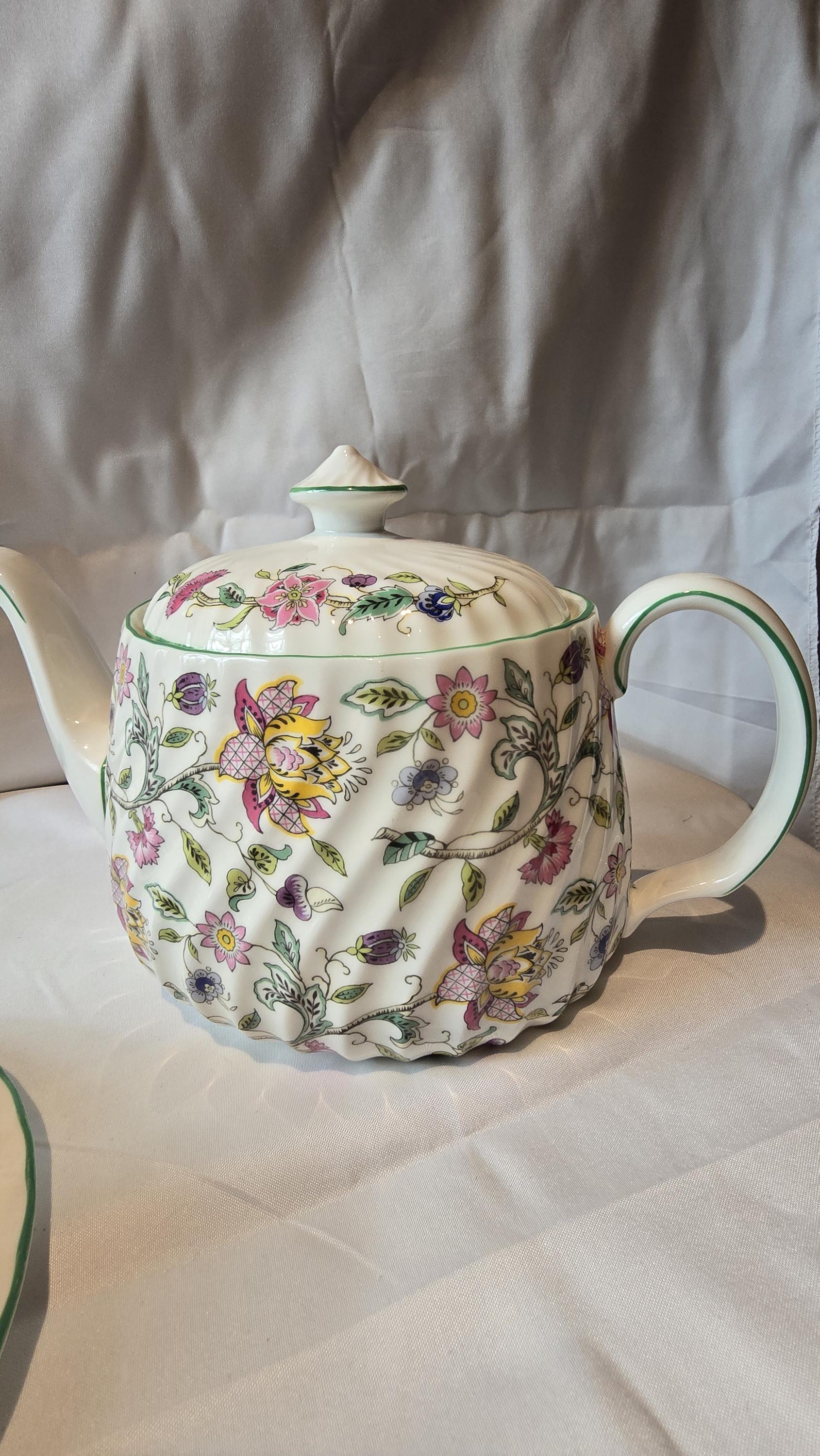Minton Haddon Hall Bone China Tea Set 25 Pcs - Etsy