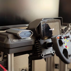 Sim Racing Dashboard STL – 3D Druck Modell für DIY Sim Rig & Racing Simulator Trackforge