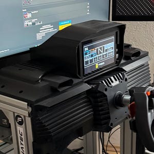 Simracing Dashboard TrackForge GT3 dashboard (STL file!)