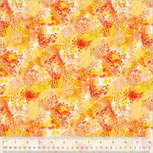 A Hummingbird's Charm de Whistler Studios Collection. Shimmer Sunbright 54183-6. Tela 100 % algodón por media yarda.