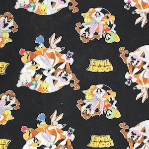 Looney Toons from Camelot Fabrics, 100% Cotton Fabric by the Half Yard.