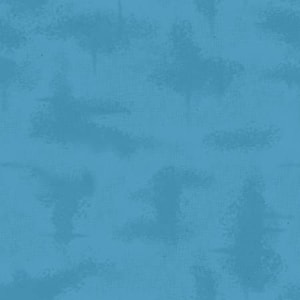 Puede incluir: Un patrón sin costuras con un fondo azul y un diseño texturizado blanco sutil y descolorido.
