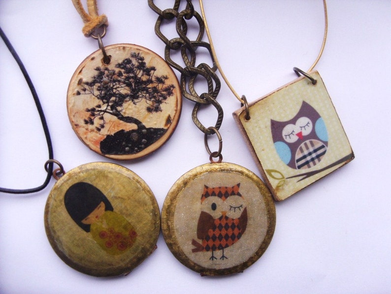 New Tutorial How to Make Custom Pendants Great Gifts DIY PDF Format E