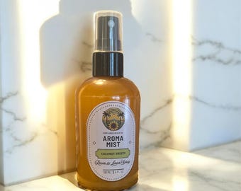 Coconut Breeze Room and Linen Spray, Tropical Scent