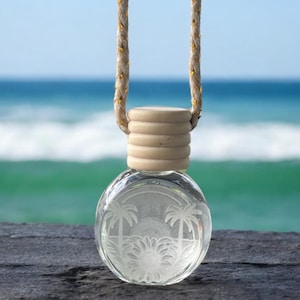 Pineapple Vanilla, Essential Oil Car Diffuser, Hanging Car Freshie, Car Air Freshener, Car Gifts, Cute Air Fresheners, Summer Car Fragrance
