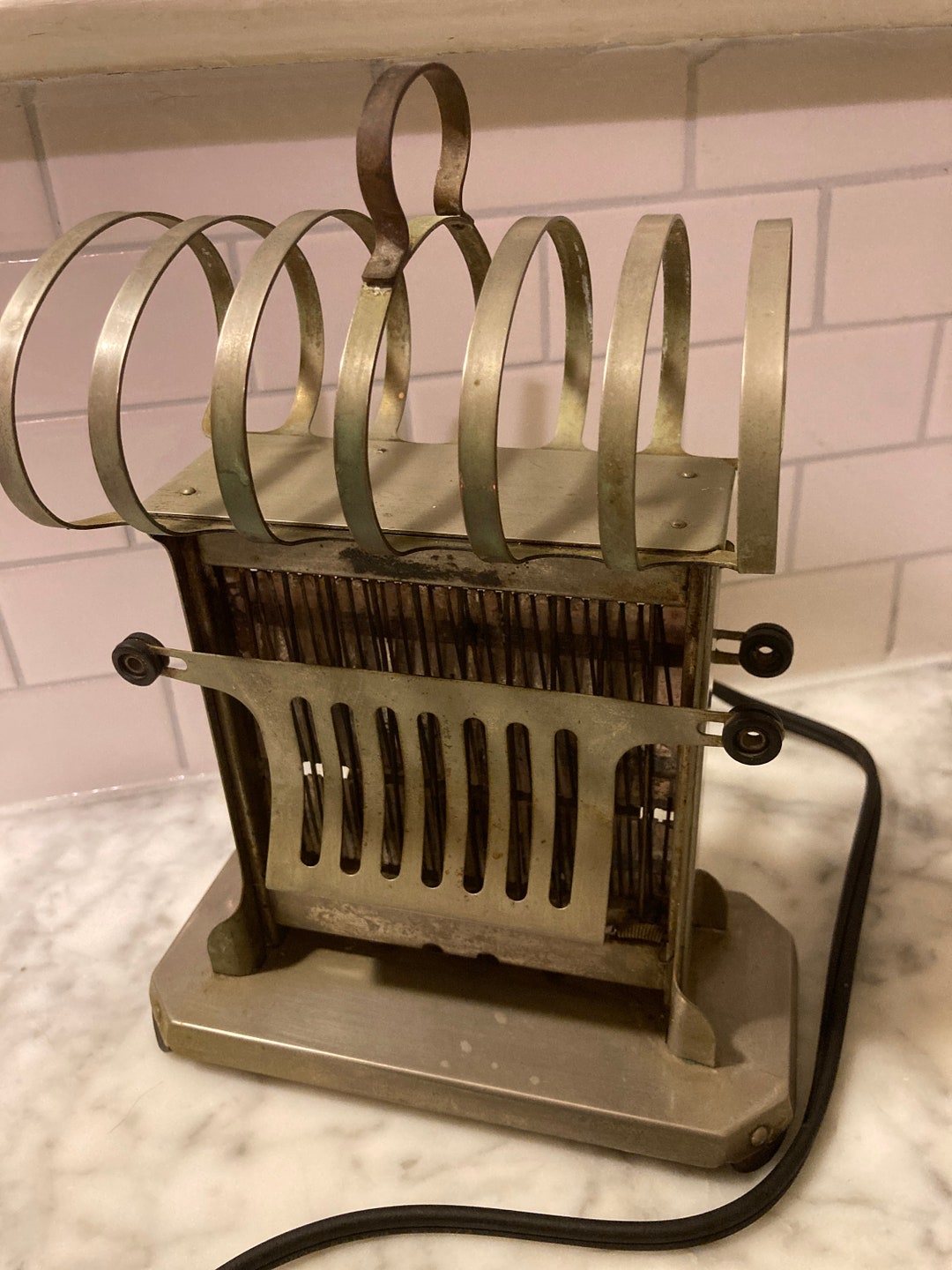 Antique Rare Universal Electric Toaster Landers Frary & Clark With ...