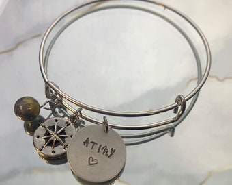 Ateez Atiny Fandom Charm Bracelet