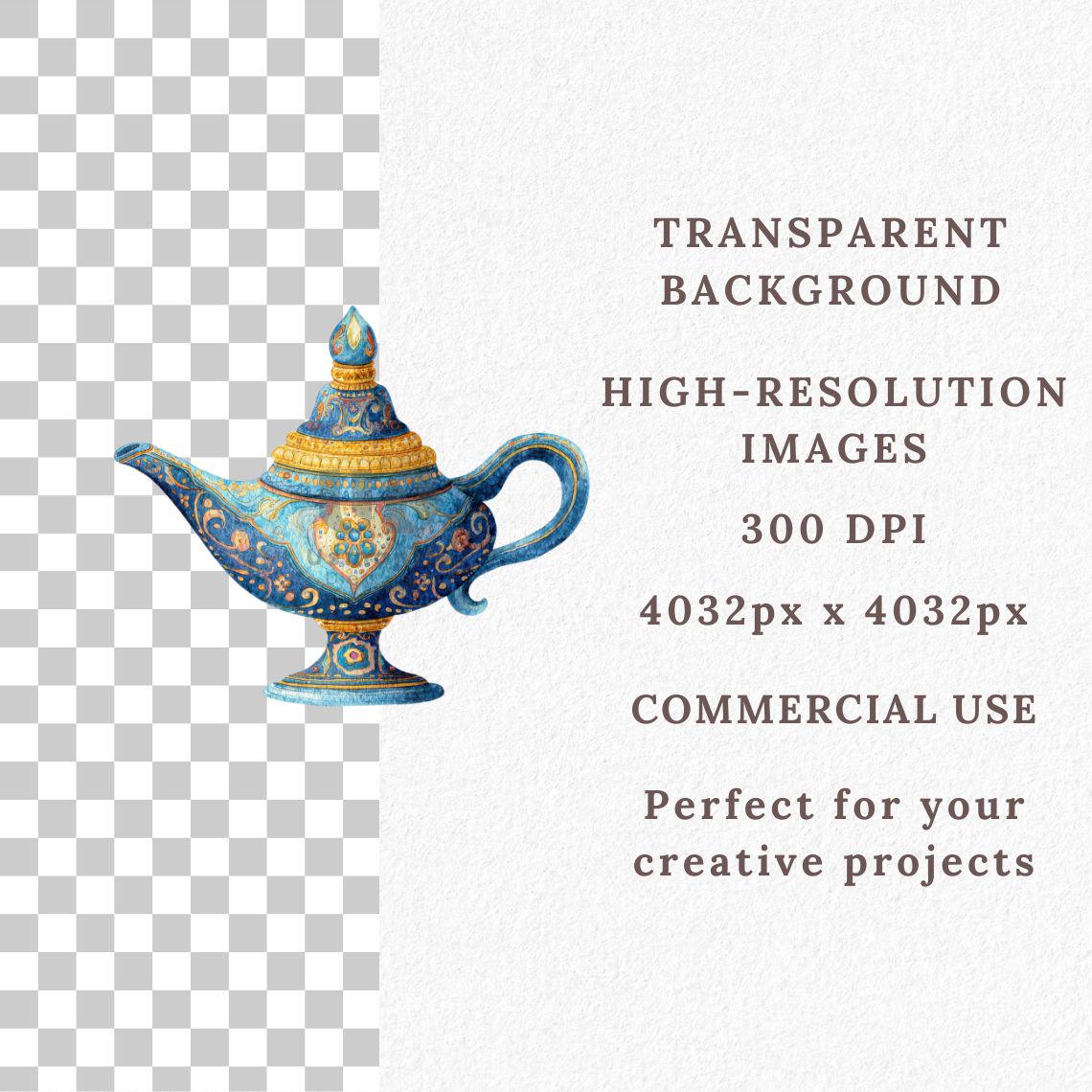 Watercolor Genie Lamp Clipart: Arabian Nights Illustration (digital  Download PNG Bundle) - Etsy Israel, image size:1140x1140
