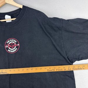 Vintage Fender Guitars T-Shirt Mens XXL Black Long Sleeve Logo Graphic Tee 90s image 5