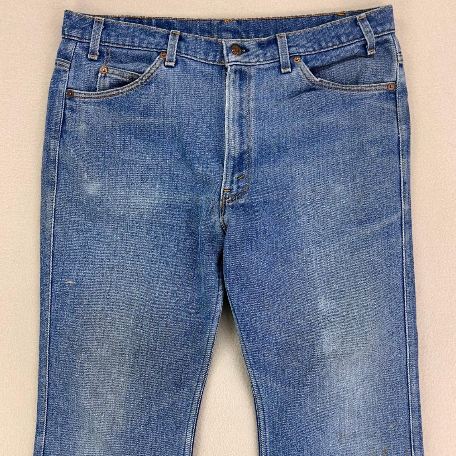 VTG 80s Levi's Jeans 517 Bootcut Mens 38x32 (36x28) Faded