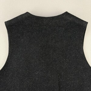 Vintage Filson Mackinaw Hunting Vest Mens 48 Style 20 Wool USA Heritage Charcoal image 5