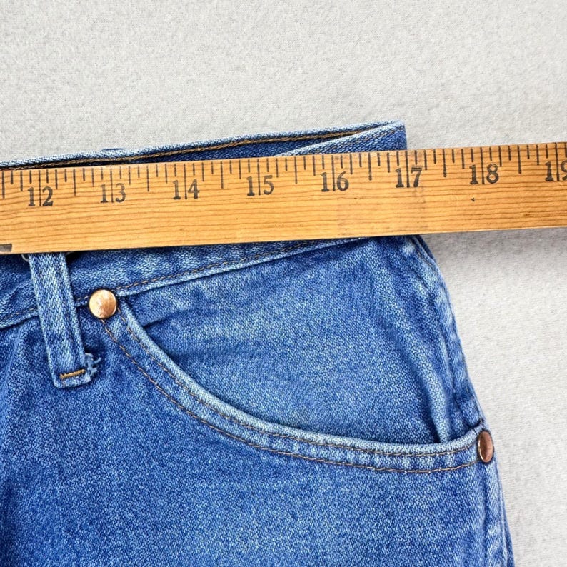 Wrangler Jeans 936MWZ Mens 36x32 Cowboy Cut Denim Faded Workwear Rodeo Retro image 5