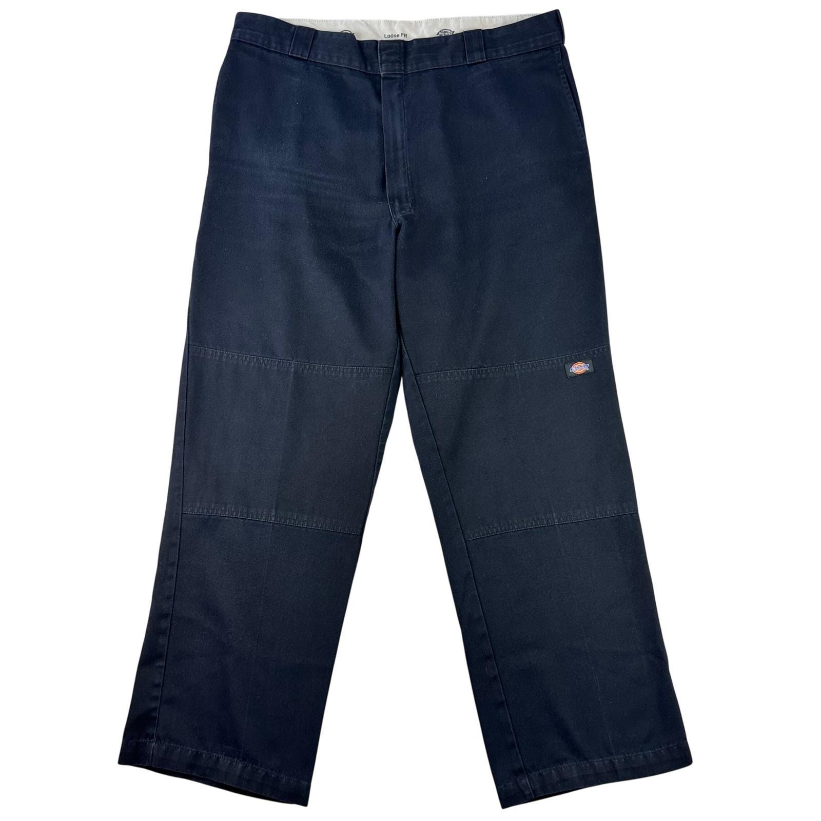 Dickies Double Knee Navy Work Pants 30x30