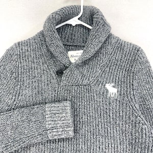トップス 90s abercrombie&fitch knit Vintage 90s Abercrombie & Fitch The Big Sweater 100% | Depop