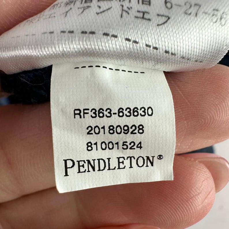 Pendleton Sweater Mens S Blue Quarter Zip Washable Shetland Wool Long Sleeve image 7