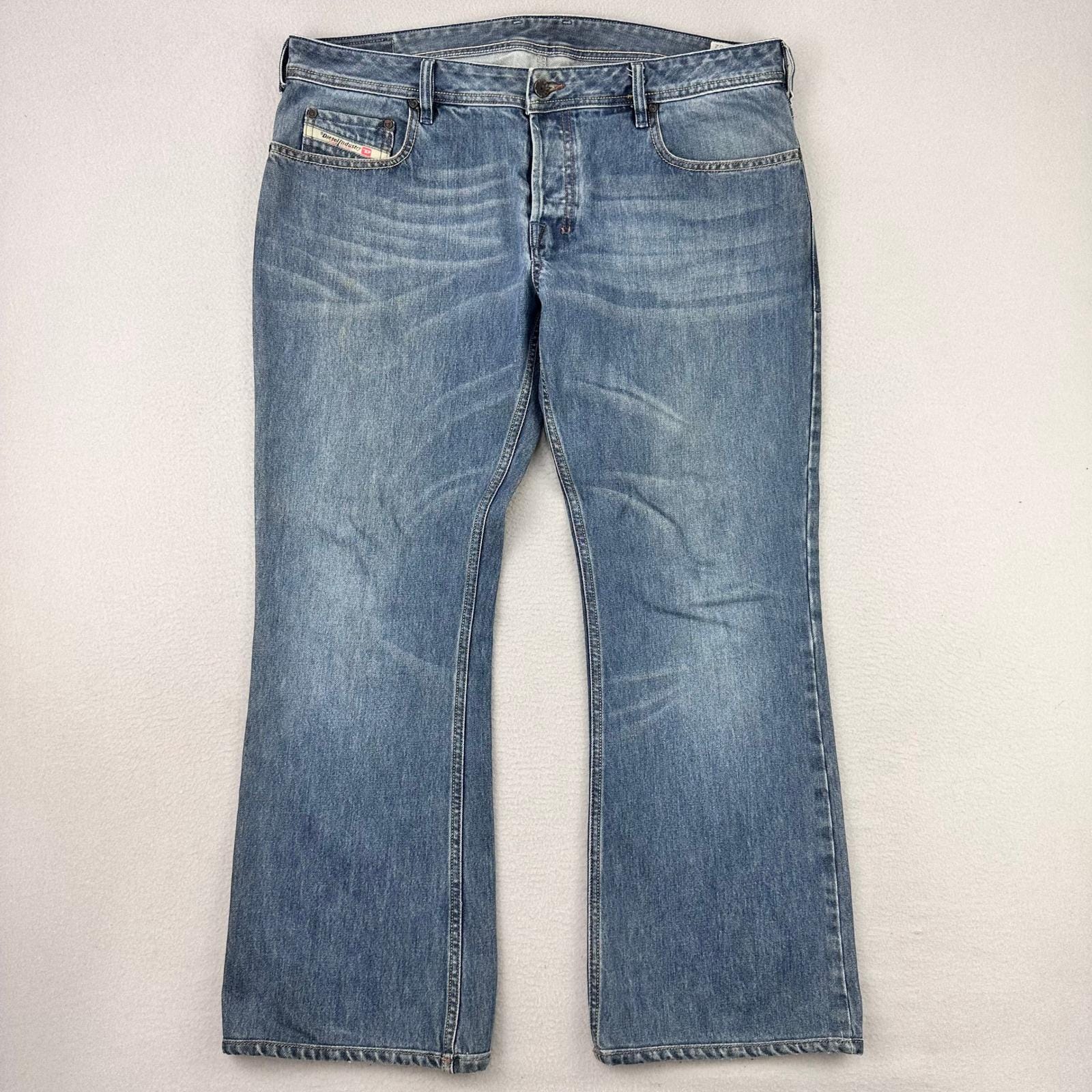archive DIESEL flared jeans Y2K グランジ Women's Flare Jeans | Dark Blue | Diesel D-Akii