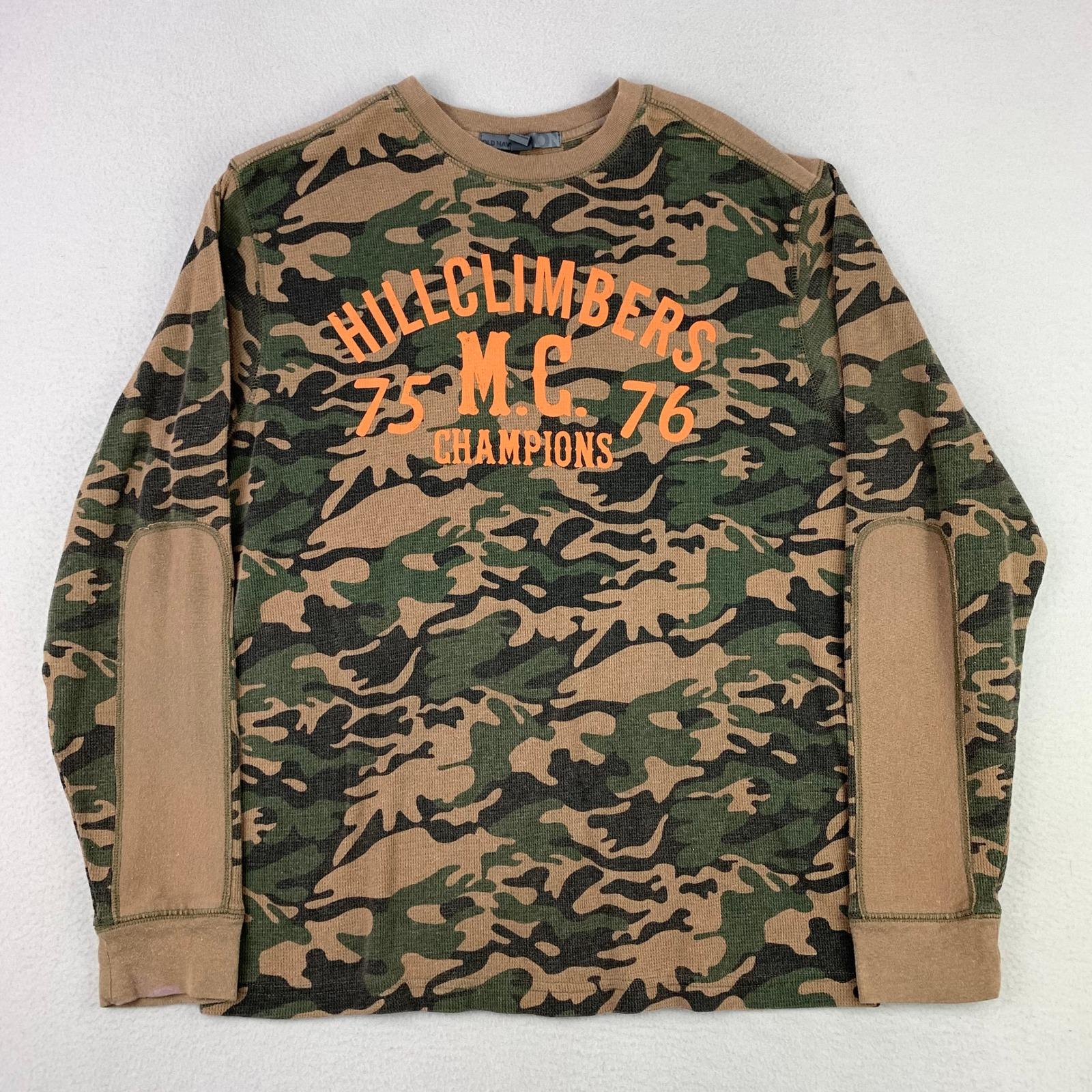 Camo Thermal Shirt - Etsy