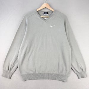 Nike V Neck Sweater - Etsy