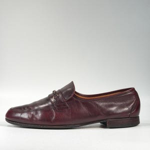 Rare Vintage Bally Italy Men\'s 11D DINO Leather Kiltie Bow Loafer Deadstock NWOB Mens Bally Loafer - Gem main image 3