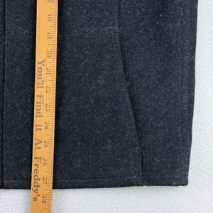 Vintage Filson Mackinaw Hunting Vest Mens 48 Style 20 Wool USA Heritage Charcoal image 7
