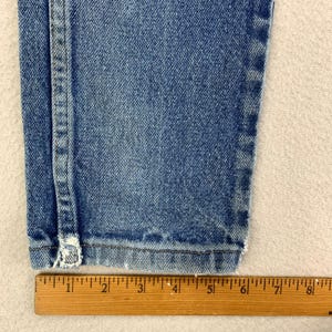 VTG Wrangler Jeans Kids 7 Slim Distressed Cowboy Cut 13MWZ Bootcut Whiskering Bild 11