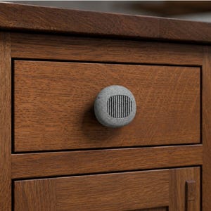River Rock Cabinet Hardware Knobs Custom Grey Stone Lot of 15 Farmhouse Rustic
