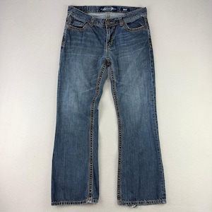 Jeans Seven7 Bootcut 34x32 Homme Bleu Délavé Denim Délavé Rodeo Flare Vêtements De Travail image 1