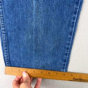 Wrangler Jeans Mens 29x30 Blue Cowboy Cut Straight Leg Made in USA image 4