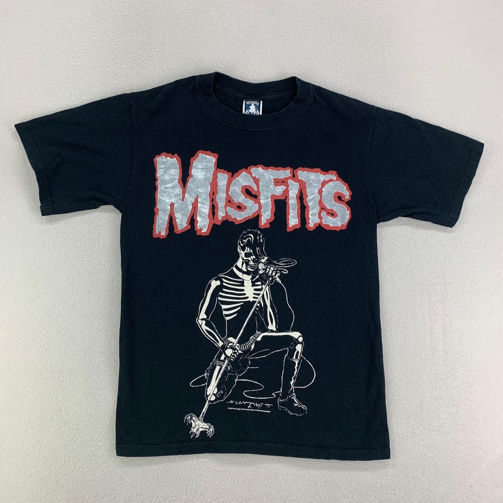 Vintage 2005 MISFITS Band Tee Small Chaser Tag Legacy of Brutality