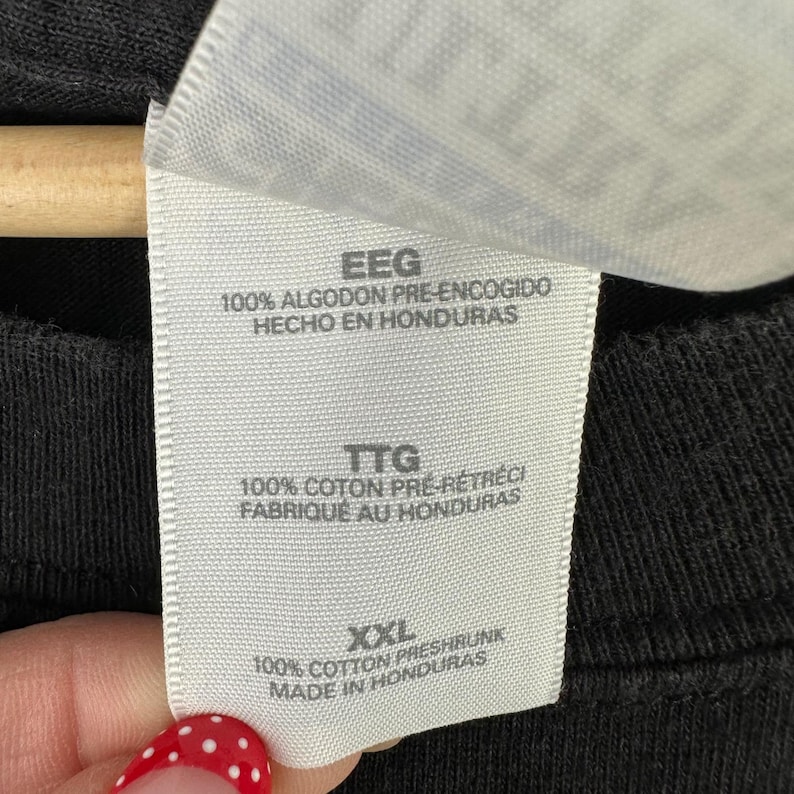 Vintage Fender Guitars T-Shirt Mens XXL Black Long Sleeve Logo Graphic Tee 90s image 4