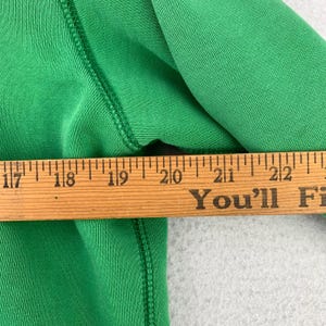 Vintage Y2K GAP 1969 Hoodie Mens M Green Zip Up Heavyweight Thick Distressed image 7