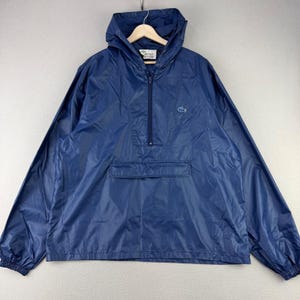 Lacoste Anorak Windbreaker Jacket - Etsy