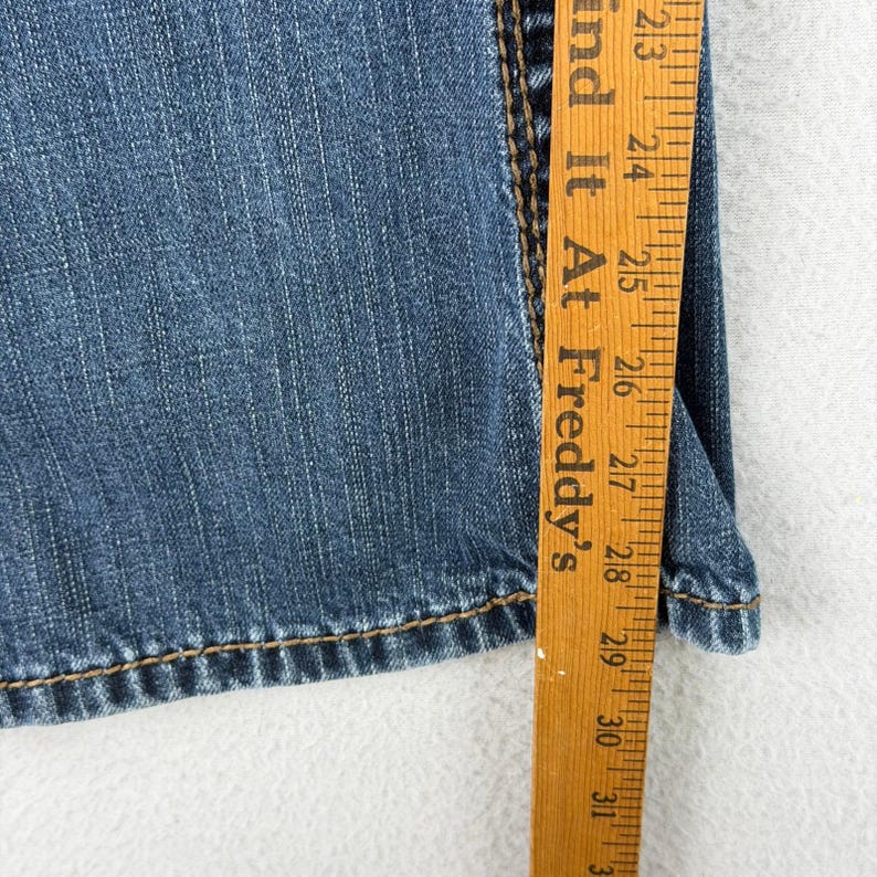 Jeans Seven7 Bootcut 34x32 Homme Bleu Délavé Denim Délavé Rodeo Flare Vêtements De Travail image 9