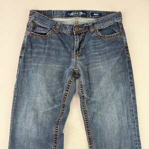 Jeans Seven7 Bootcut 34x32 Homme Bleu Délavé Denim Délavé Rodeo Flare Vêtements De Travail image 2