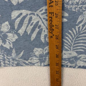 Tommy Bahama Pineapple Polo Shirt Mens XL Blue Tropical Palm Leaf Short Sleeve image 6