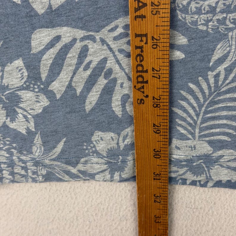 Tommy Bahama Pineapple Polo Shirt Mens XL Blue Tropical Palm Leaf Short Sleeve image 6