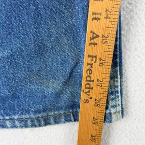 Wrangler Jeans 47MWZ Cowboy Cut Mens 36x30 Blue Faded Distressed Denim Rodeo Y2K image 10