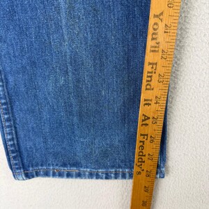 Wrangler Jeans Mens 29x30 Blue Cowboy Cut Straight Leg Made in USA image 3