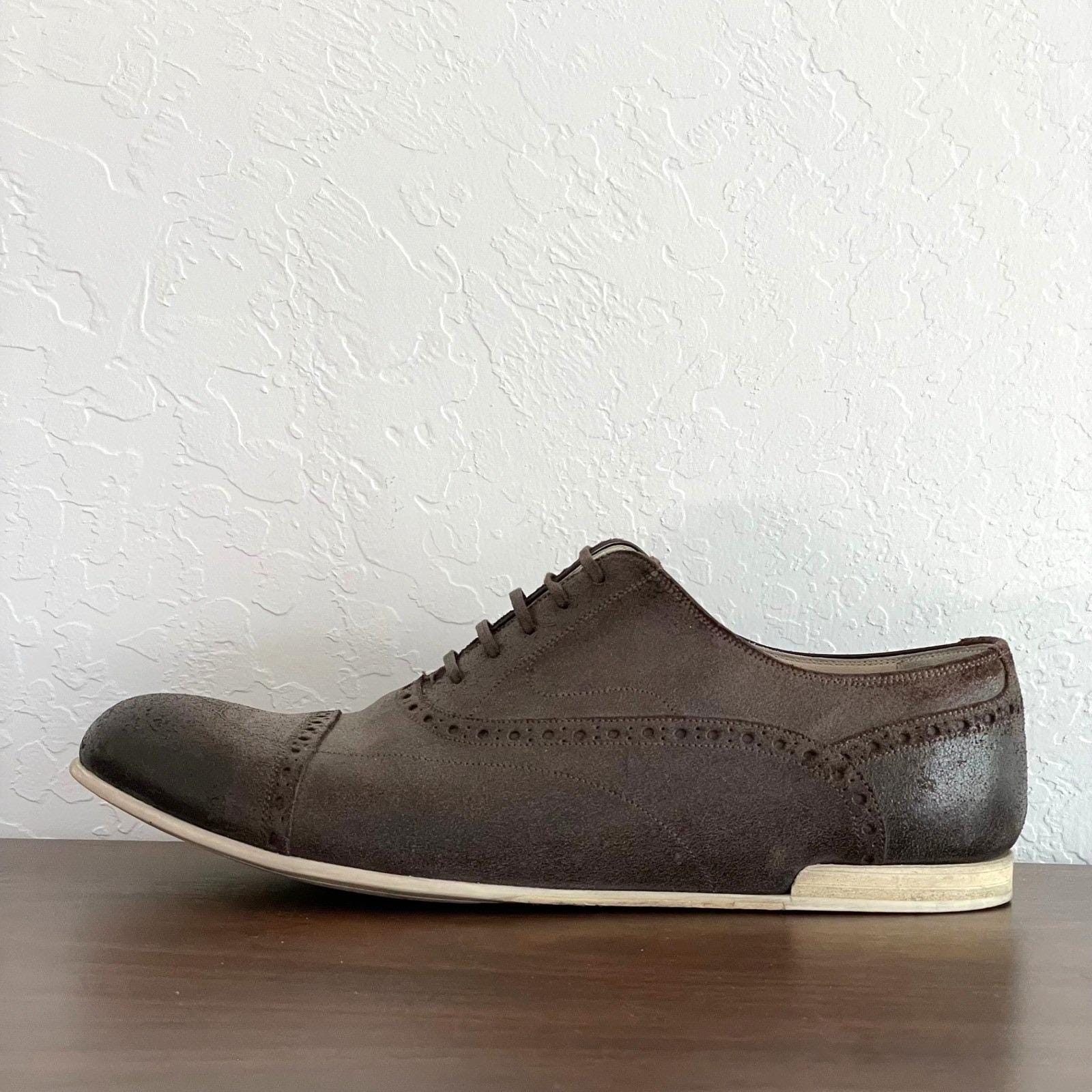 Dolce & Gabbana Men Gun Embellished Suede Oxfords Dolce & Gabbana Dress Shoes for Men Sale | Up To 70% Off  main image 2