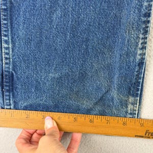 Wrangler Jeans 47MWZ Cowboy Cut Mens 36x30 Blue Faded Distressed Denim Rodeo Y2K image 11