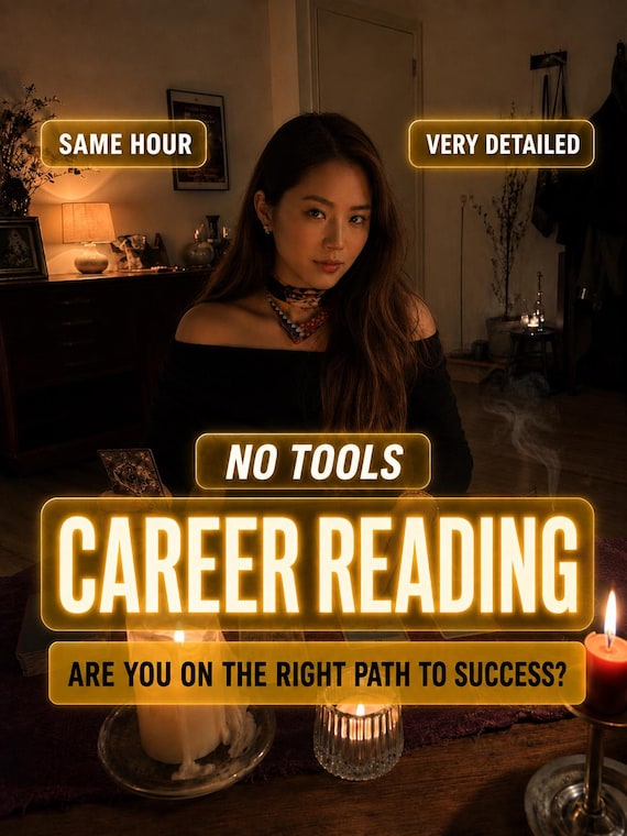 Same Hour Career Reading | Career Guidance Psychic Reading | Career Tarot Reading | Finance Reading | Career Predictions | Job Reading