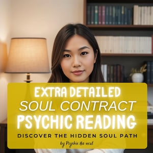 In Depth Soul Contract Reading Same Hour | Psychic Soul Path & Life Purpose Reading | Past Life Reading | Spiritual Guidance