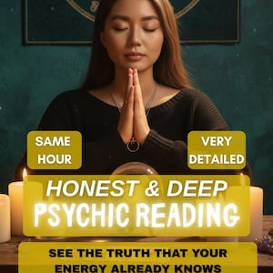 Gleiche Stunde Ehrliche Lesung | Brutale Tarot-Lesung | Ehrliche psychische Lesung | Psychische Medium lesen | Genaue Lesung detailliert Bild 1