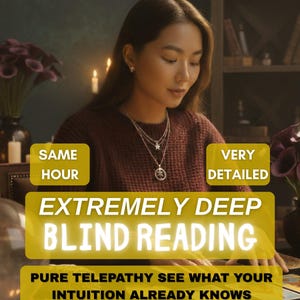 Blind Reading Same Hour Pure Telepathy | In Depth Blind Psychic Reading | Accurate Blind Tarot Reading | General Telepathy Reading