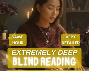 Blind Reading Same Hour Pure Telepathy | In Depth Blind Psychic Reading | Accurate Blind Tarot Reading | General Telepathy Reading