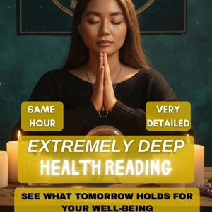 Hälsoläsning samma timme | Medicinsk intuitiv | Energihelande läsning | Hälso- och psykisk läsning | Tarotläsning för hälsa