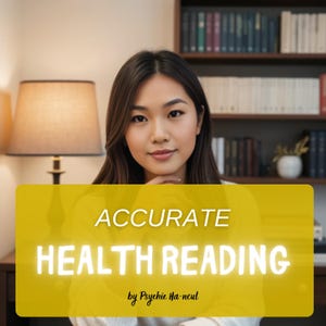 Same Hour Health Reading | Psychic Medical Intuitive | Energy Healing Reading | Health Psychic Reading | Health Tarot Reading