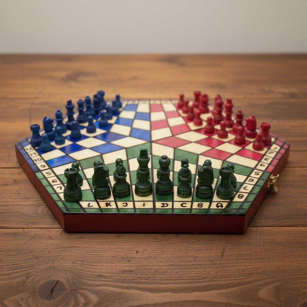 Three player chess - Etsy 日本
