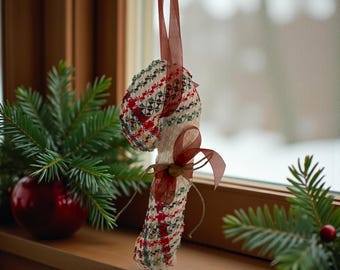 Gequiltete Zuckerstangen/Antik/1920’s